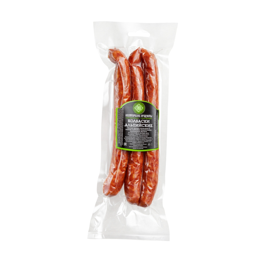 Колбаски "Альпийские" п/к  Костромские продукты